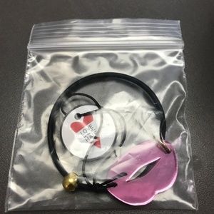COLETTE MALOUF Reflective Moji Ponytail Holder